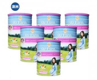 【澳洲直邮包邮】OZ Farm 澳美滋 孕妇/哺乳期奶粉 900克x6罐/箱